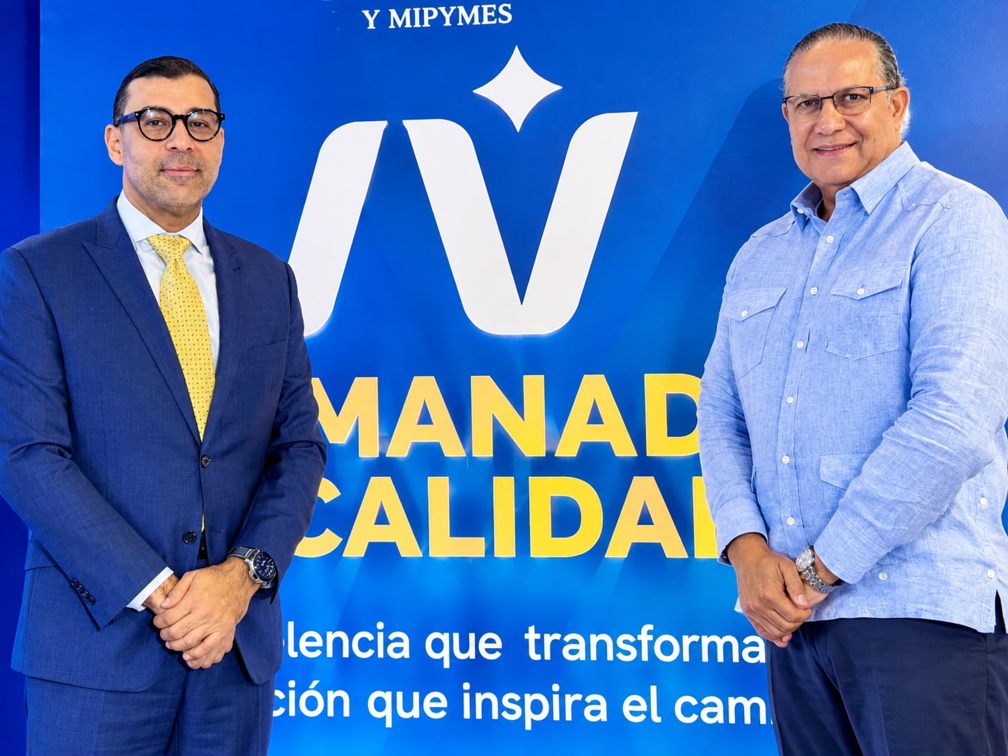 Subdirector General Leonardo Perozo asiste a Semana de La Calidad del MICM.